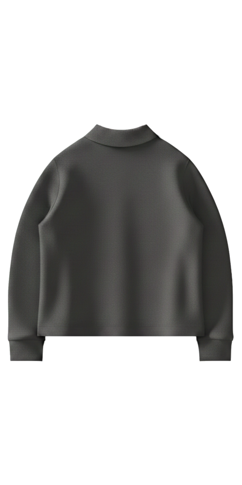 LONG SLEEVE TENNIS SHIRT. Grey